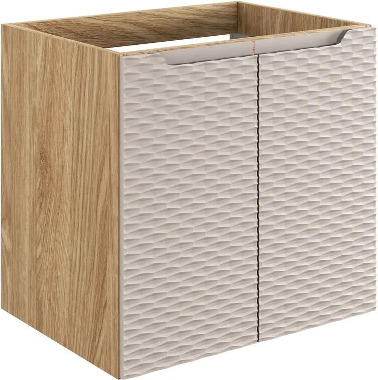 Comad Ocean Beige onderkast met 2 deuren 60cm beige