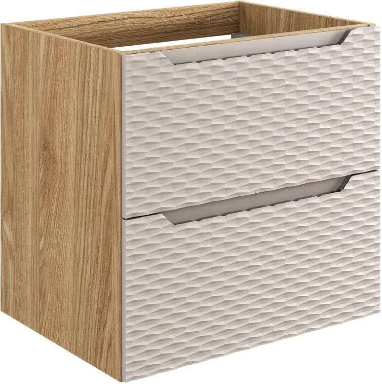 Comad Ocean Beige onderkast met 2 lades 60cm beige