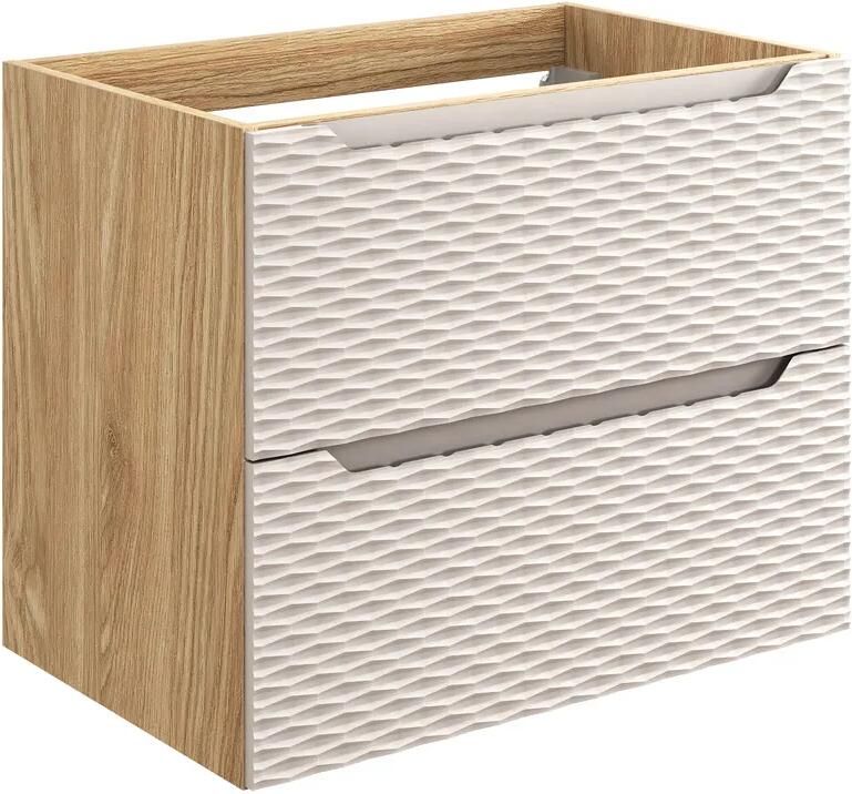 Comad Ocean Beige onderkast met 2 lades 70cm beige