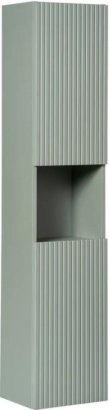 Comad Reed Green kolomkast ribbelfront 140cm groen