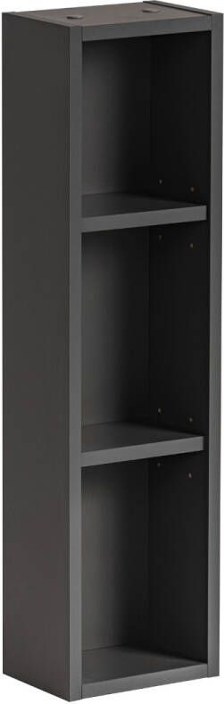 Comad Monako 831 FSC halfhoge open kast 20x14x75cm grijs