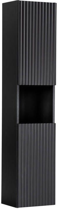 Comad Nova Black hoge kast 30x25x140cm zwart