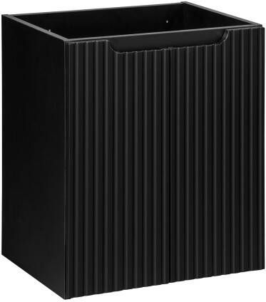 Comad Nova Black onderkast met 2 deuren 50x40x60cm zwart