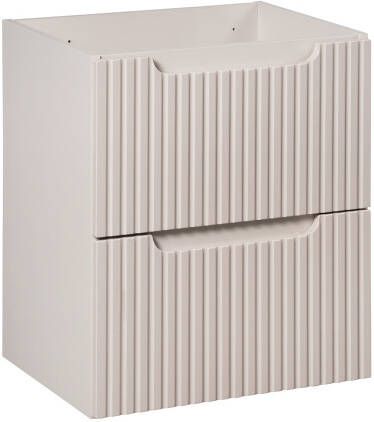 Comad Nova Cashmere onderkast met 2 lades 50x40x60cm taupe