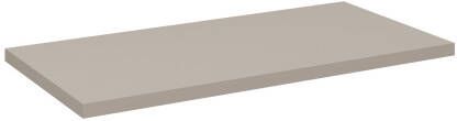 Comad Nova Cashmere wastafel toppaneel 80cm taupe
