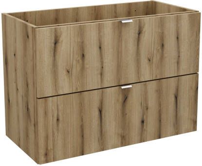 Comad Nova Oak onderkast met 2 lades 80x40x60cm eiken
