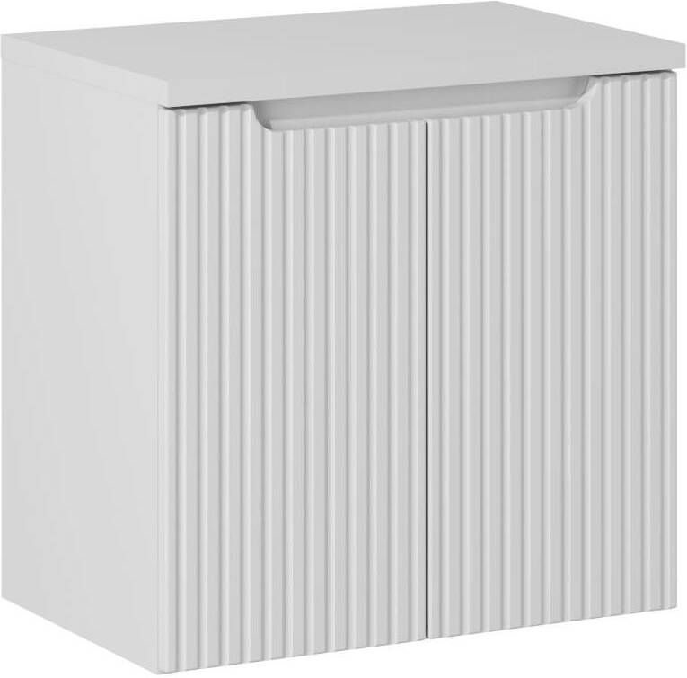 Comad Nova White onderkast met 2 deuren 60cm wit