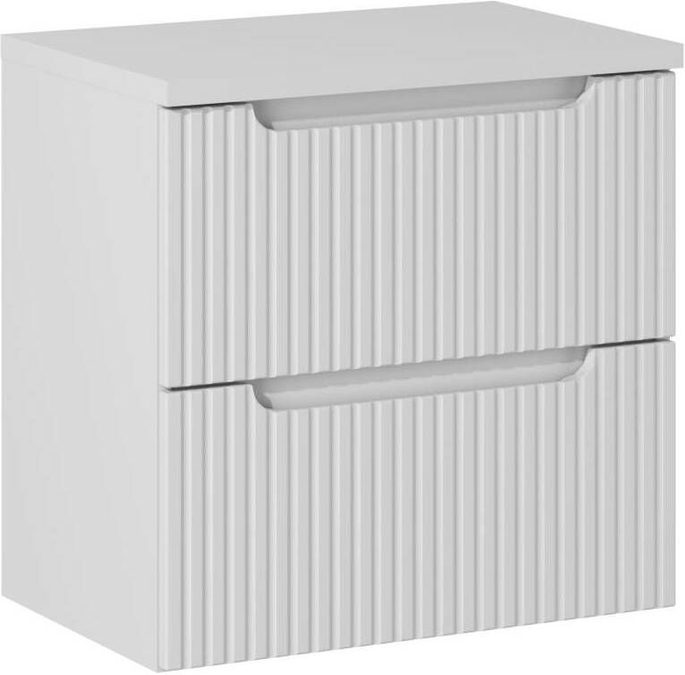 Comad Nova White onderkast met 2 lades 60cm wit