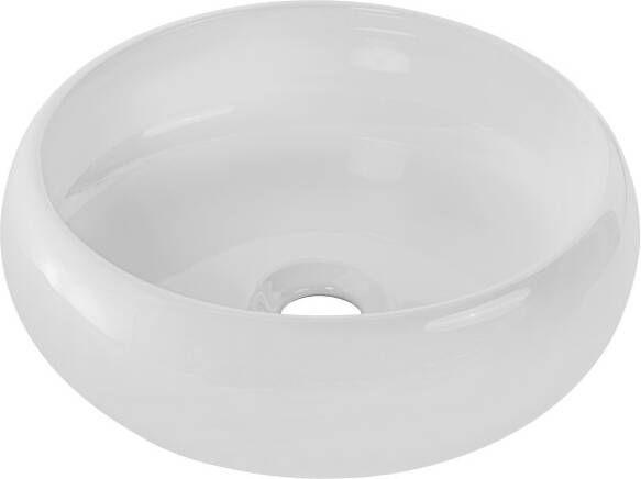 Comad Rita waskom rond 36x36cm glans wit