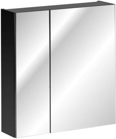 Comad Santa Fe Black spiegelkast 60cm