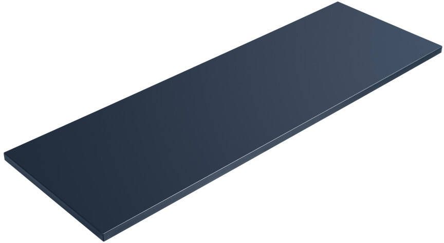 Comad Santa Fe FSC wastafel toppaneel 120cm donkerblauw