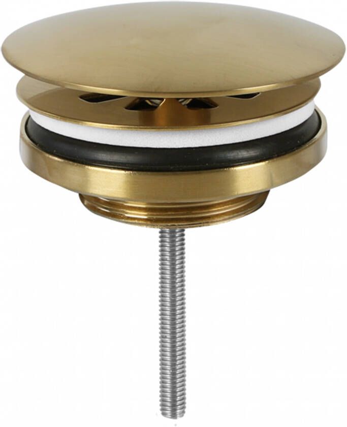 Differnz Afvoer Plug Always Open Mat Goud 30.413.14