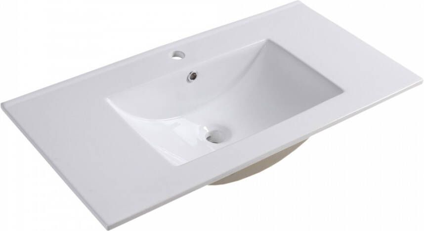 Differnz Wastafel Country Slide Keramiek Wit