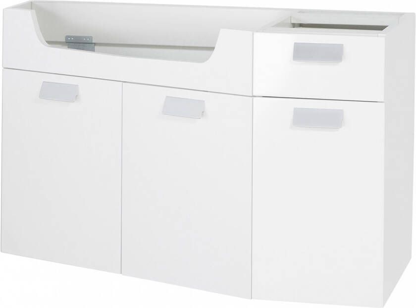 Differnz Onderkast 100x60x33cm met softclose MDF Wit 36.702.11
