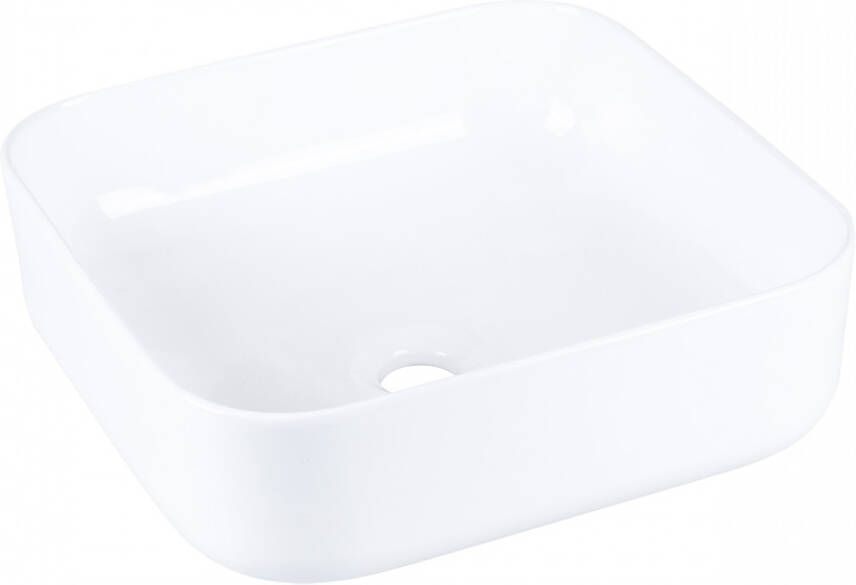 Differnz Guido Waskom Vierkant 39x39x14.5cm Keramiek wit 38.010.16
