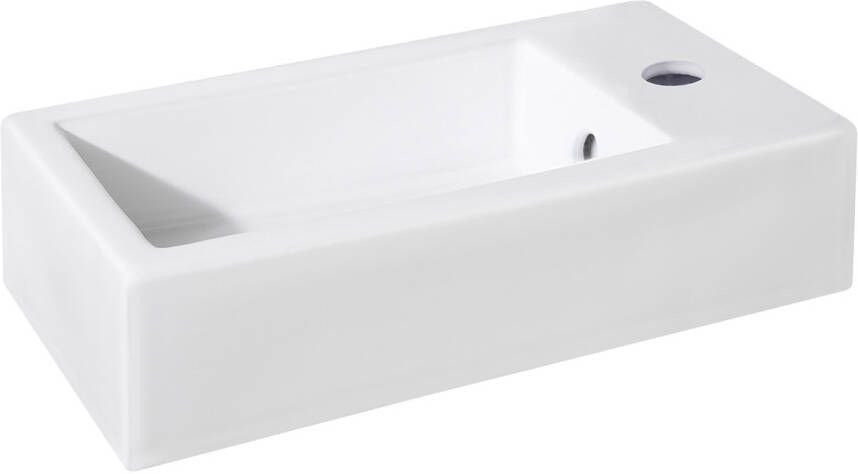 Differnz Hura Fontein 40x22x11.5cm keramiek mat wit 38.005.77
