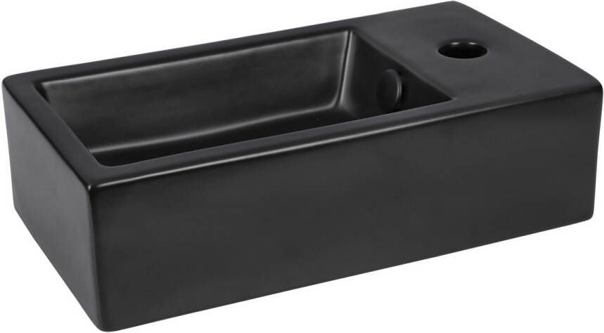 Differnz Hura Fontein 40x22x11.5cm keramiek zwart 38.005.78