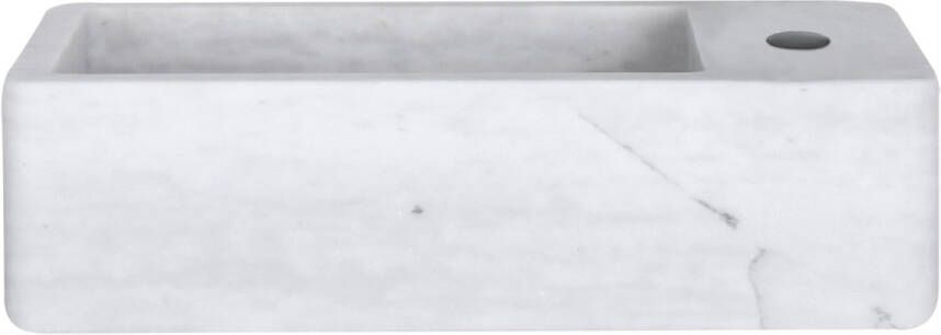 Differnz Hura Fontein 40x22x9cm Marmersteen wit 38.005.83