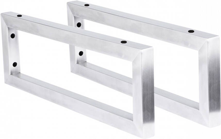 Differnz Ophangbeugel Voor wastafel 44 x 15 cm chroom 38.215.26