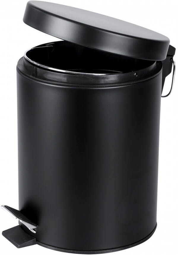 Differnz pedaalemmer 5 liter 27.8x21.7cm mat zwart 34.004.08