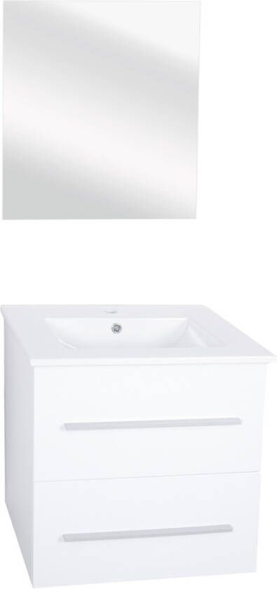 Differnz Shout Badmeubel Compleet knock-down 60 cm wit 36.018.01