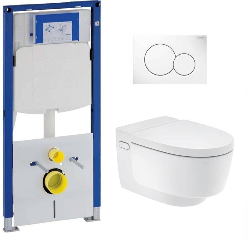 Geberit UP320 toiletset met AquaClean Mera Classic douche wc