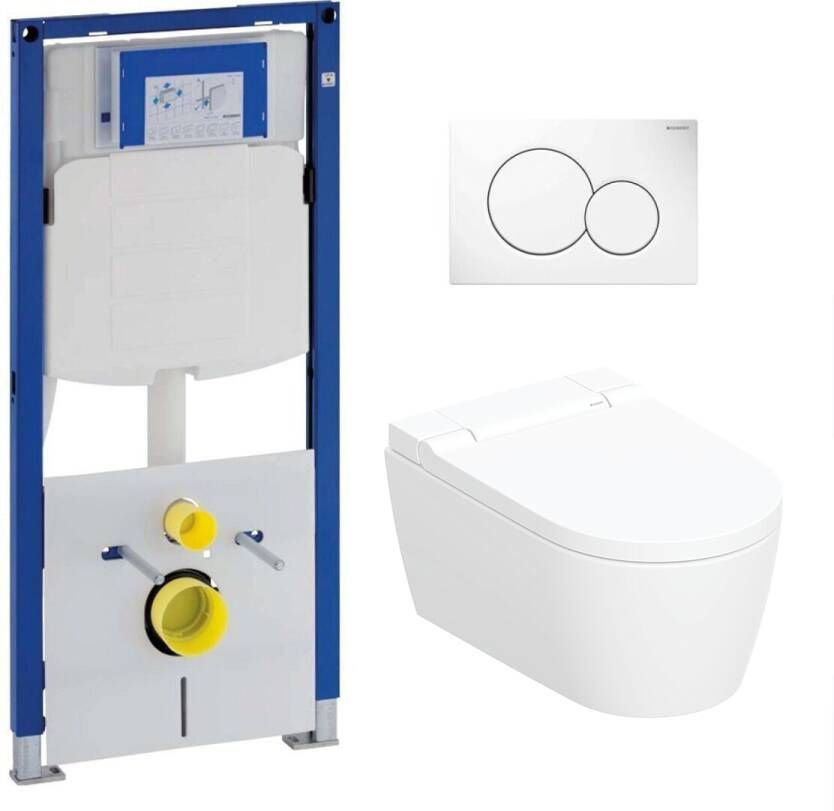 Geberit UP320 toiletset met AquaClean Sela douche wc