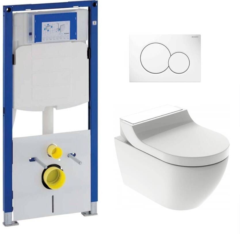 Geberit UP320 toiletset met AquaClean Tuma Comfort douche wc
