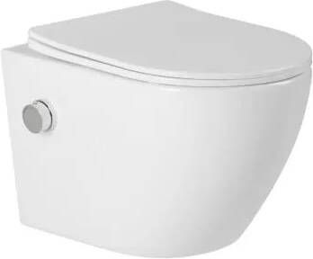 DTG Livorno douche wc met softclose zitting wit glans