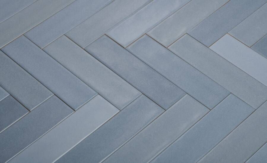 DTG Tempo wandtegel 6.5x25cm blauw mat