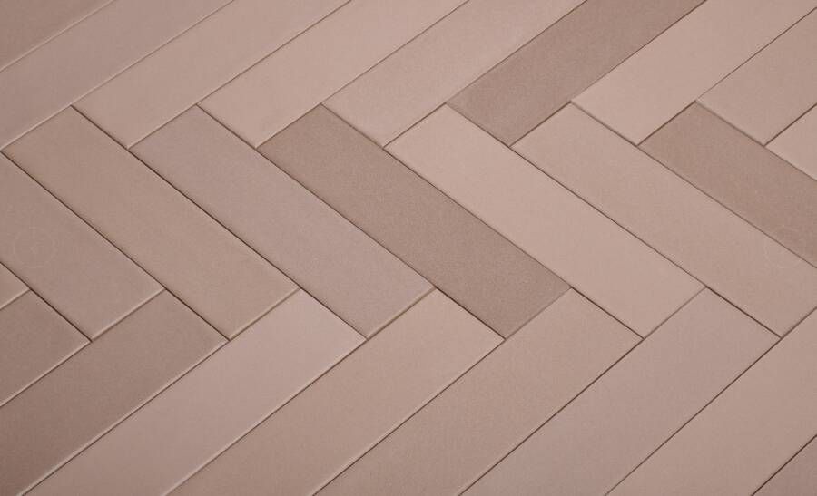 DTG Tempo wandtegel 6.5x25cm roze mat