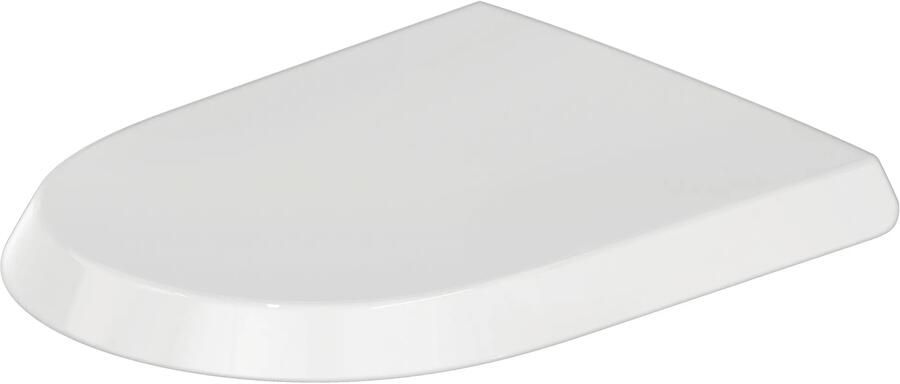 Duravit Qatego softclose toiletzitting 46cm wit glans