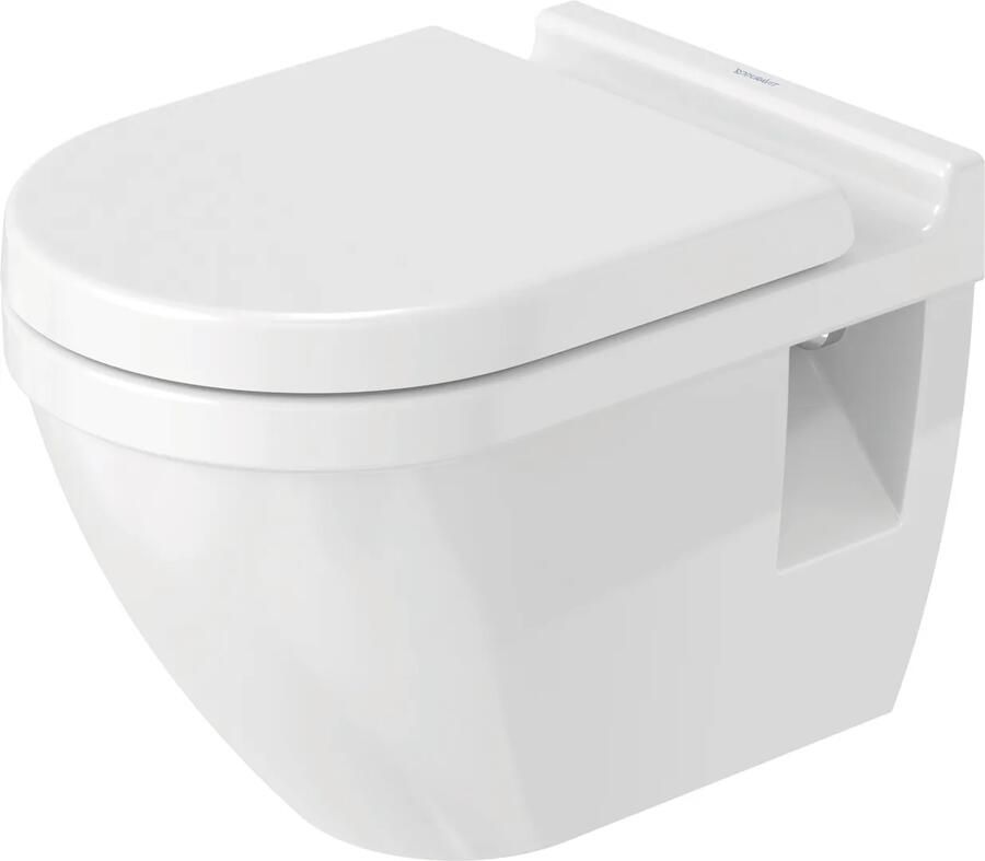 Duravit Starck 3 hangend toilet diepspoel wit glans