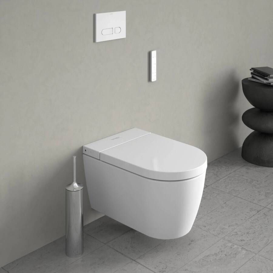 Duravit Starck F douche wc randloos met softclose zitting wit glans