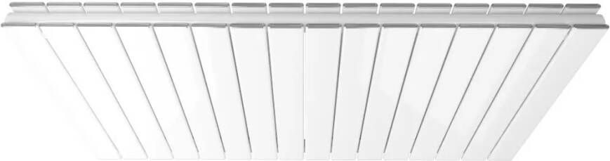 Eastbrook Addington afdekkapje voor type 20 radiator 120cm chroom