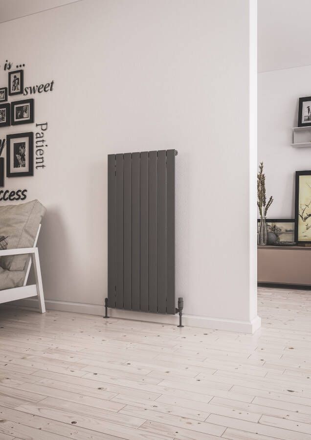 Eastbrook Addington type 10 radiator 60x120cm staal 1055W antraciet
