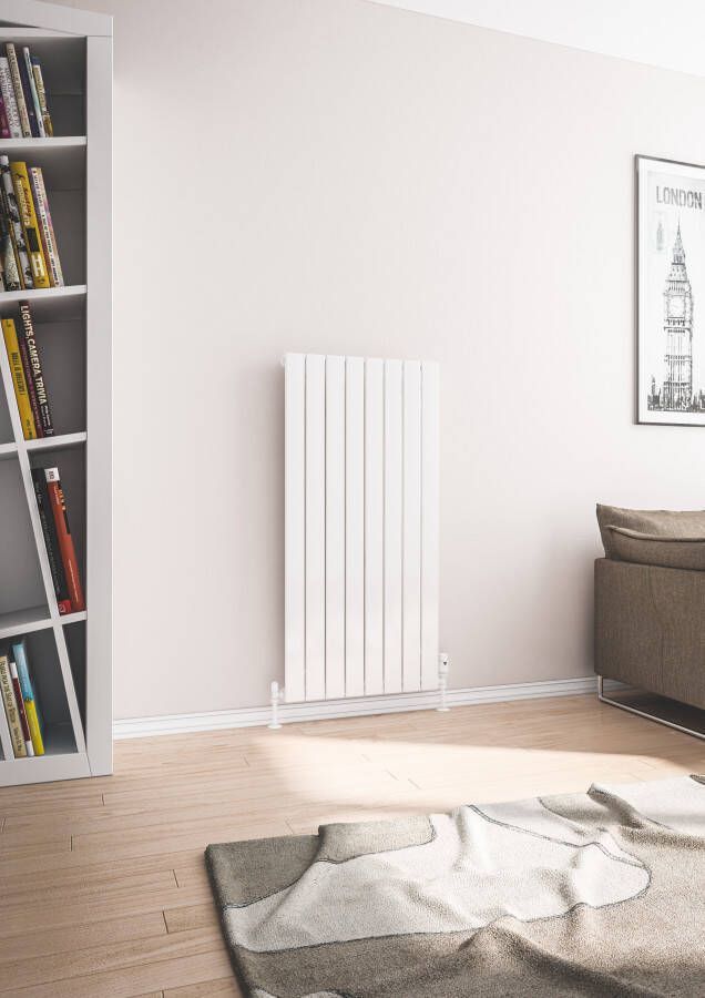 Eastbrook Addington type 10 radiator 60x120cm staal 1055W wit glans