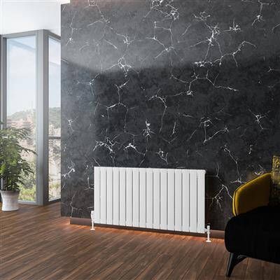 Eastbrook Addington type 10 radiator 120x60cm aluminium 1259W wit glans