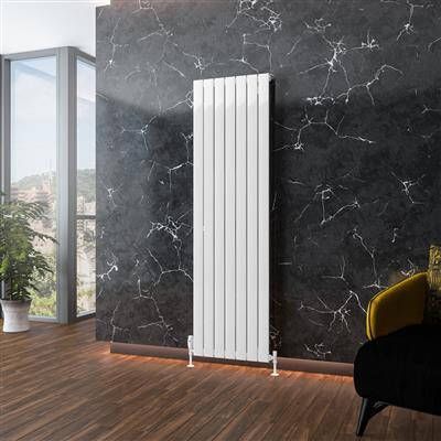 Eastbrook Addington type 10 radiator 50x180cm aluminium 1429W wit glans