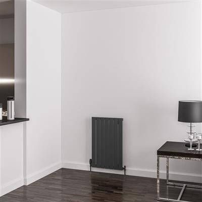 Eastbrook Addington type 10 radiator 50x80cm aluminium 709W antraciet