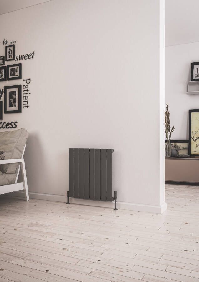 Eastbrook Addington type 10 radiator 60x60cm staal 562W antraciet