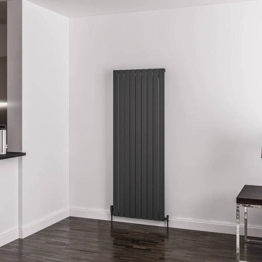 Eastbrook Addington type 10 radiator 65x180cm aluminium 1837W antraciet mat