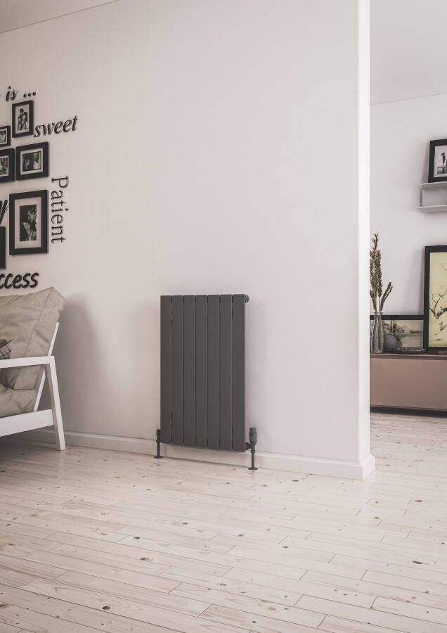 Eastbrook Addington type 10 radiator 50x80cm staal 642W antraciet