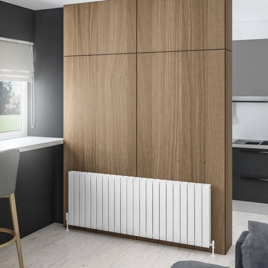 Eastbrook Addington type 20 radiator 160x60cm aluminium 2433W wit glans