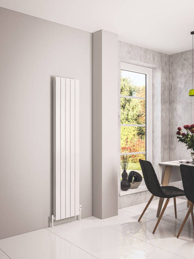Eastbrook Addington type 20 radiator 35x180cm staal 1329W wit glans