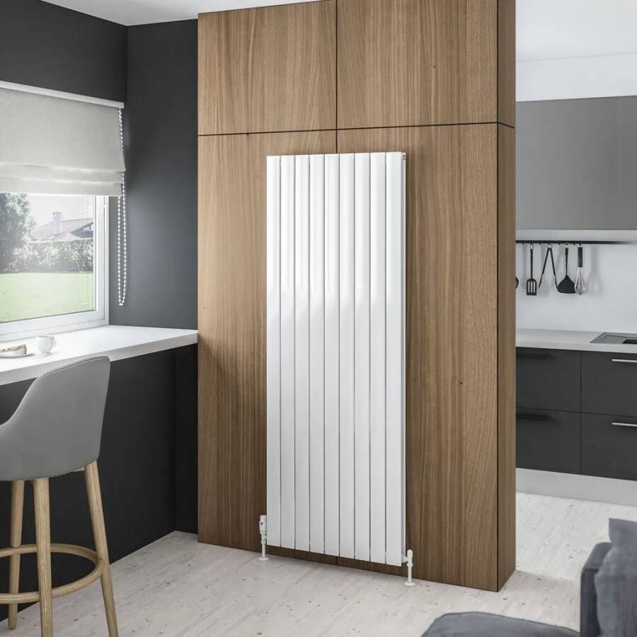 Eastbrook Addington type 20 radiator 65x180cm aluminium 2691W wit glans
