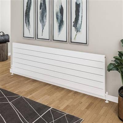 Eastbrook Berkeley radiator 200x60cm aluminium 1330W wit mat