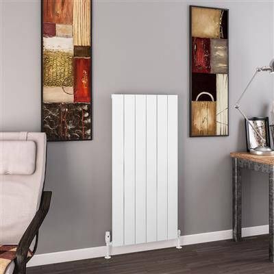 Eastbrook Charlton radiator 55x120cm aluminium 1150W wit mat