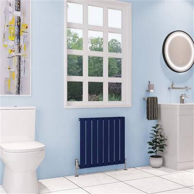 Eastbrook Deddington radiator 65x60cm 602W blauw