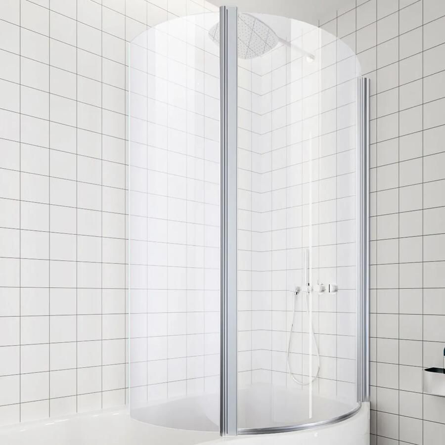 Eastbrook Beaufort Type 2 bad douchecabine 80x47cm rechts chroom